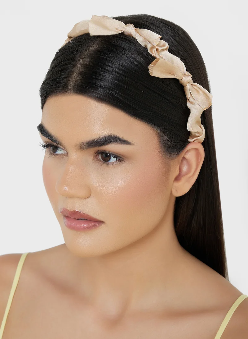 Ginger Bow Detail Headband