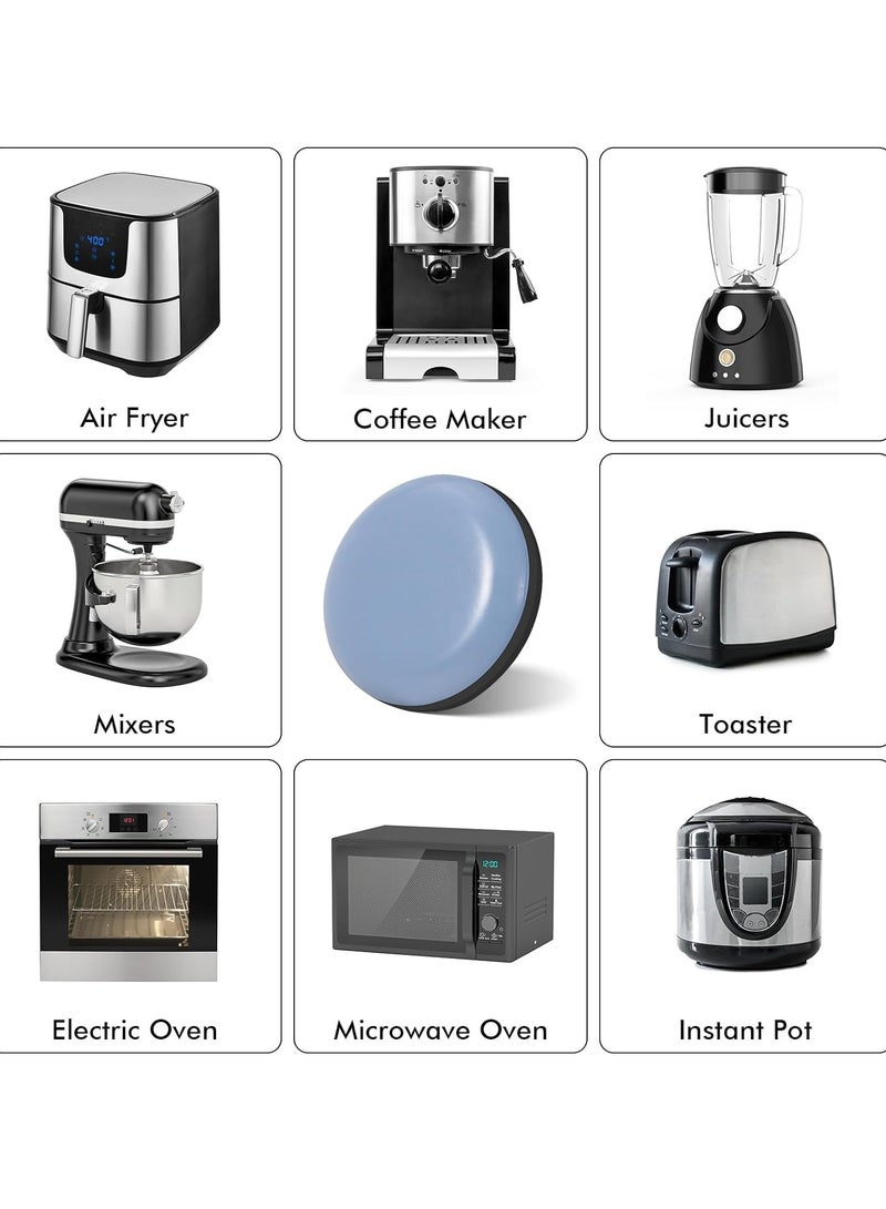 RATSAW 24 Pack Appliance Sliders for Kitchen Appliances 2 Sizes Self-adhesive Small Kitchen Appliance Slider for Countertop Coffee Makers Kitchen Aid Air Fryers Pressure Cooker Blenders - Image 2
