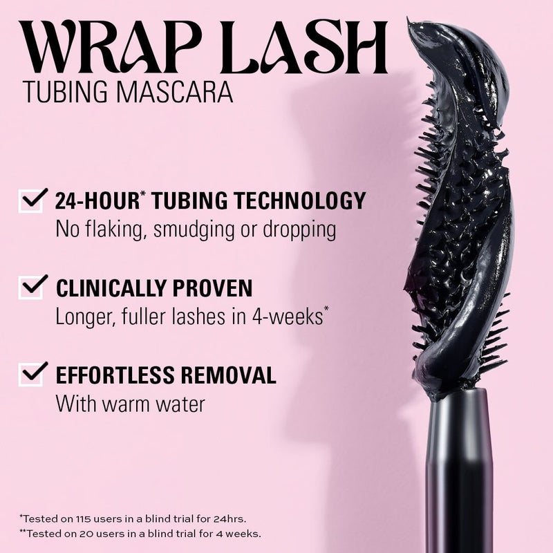 Makeup Revolution Revolution Wrap Lash Tubing Mascara Burgundy - Image 4