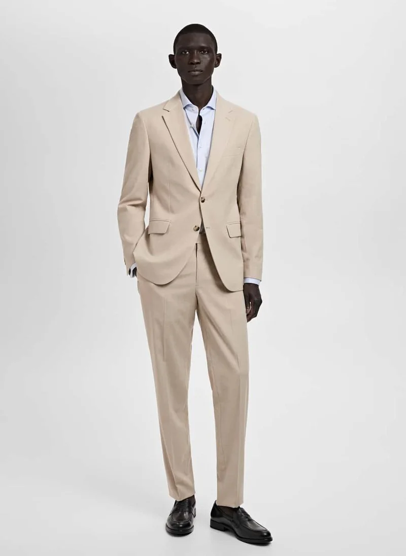 Mango Man  Milan Straight Fit Pants for Men | Best Price UAE