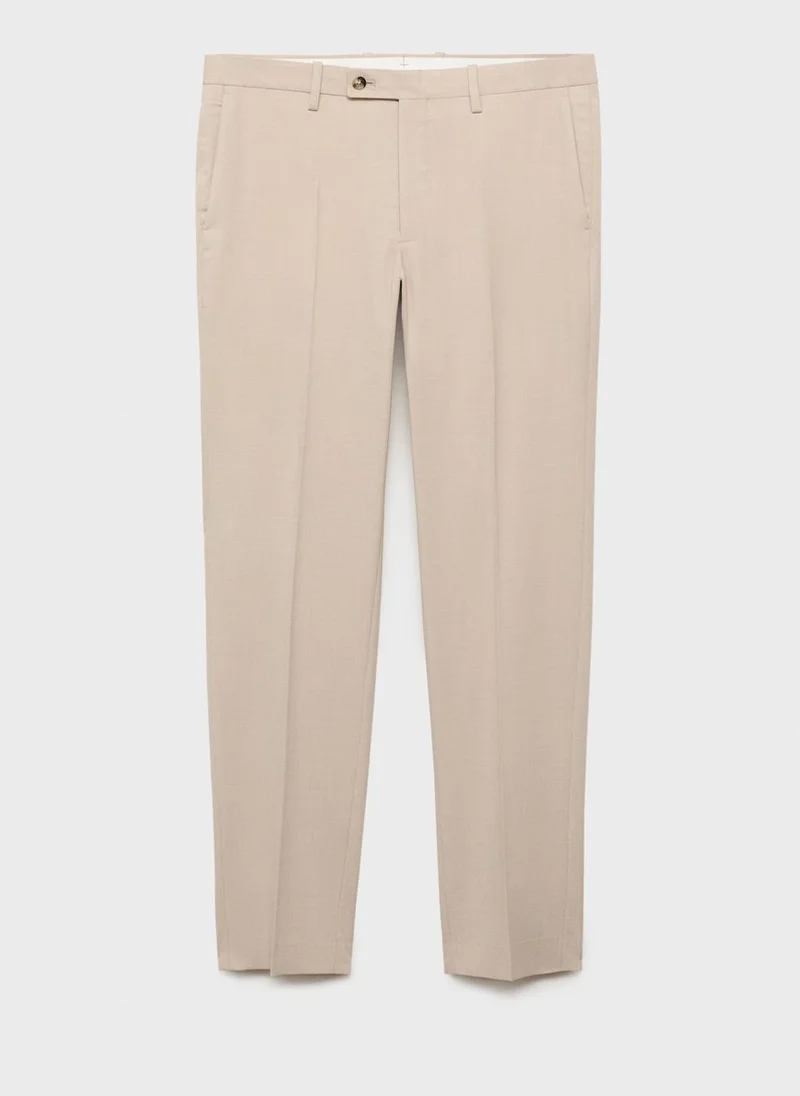Mango Man  Milan Straight Fit Pants for Men | Best Price UAE