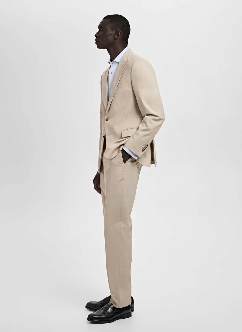 Mango Man  Milan Straight Fit Pants for Men | Best Price UAE