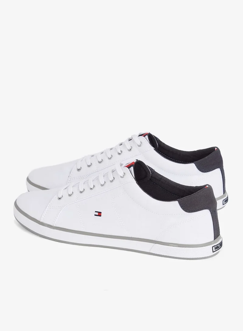 TOMMY HILFIGER black Logo Low Top Sneakers for Men | Best Price UAE