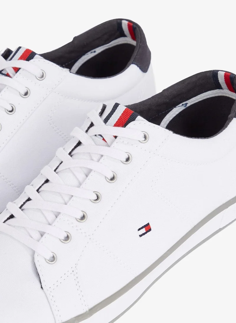 TOMMY HILFIGER black Logo Low Top Sneakers for Men | Best Price UAE