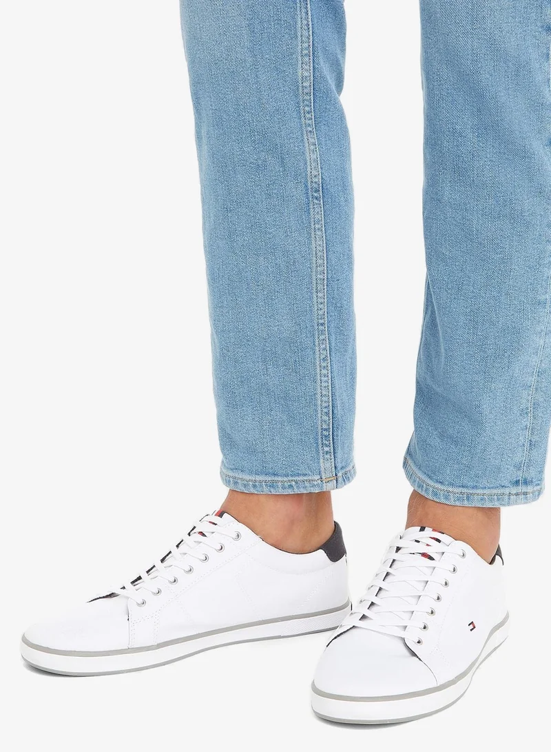 TOMMY HILFIGER black Logo Low Top Sneakers for Men | Best Price UAE