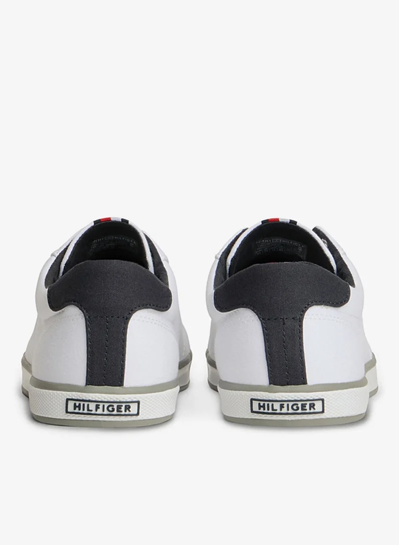 Tommy Hilfiger White H2285AR Low Top Sneakers for Men | Best Price UAE