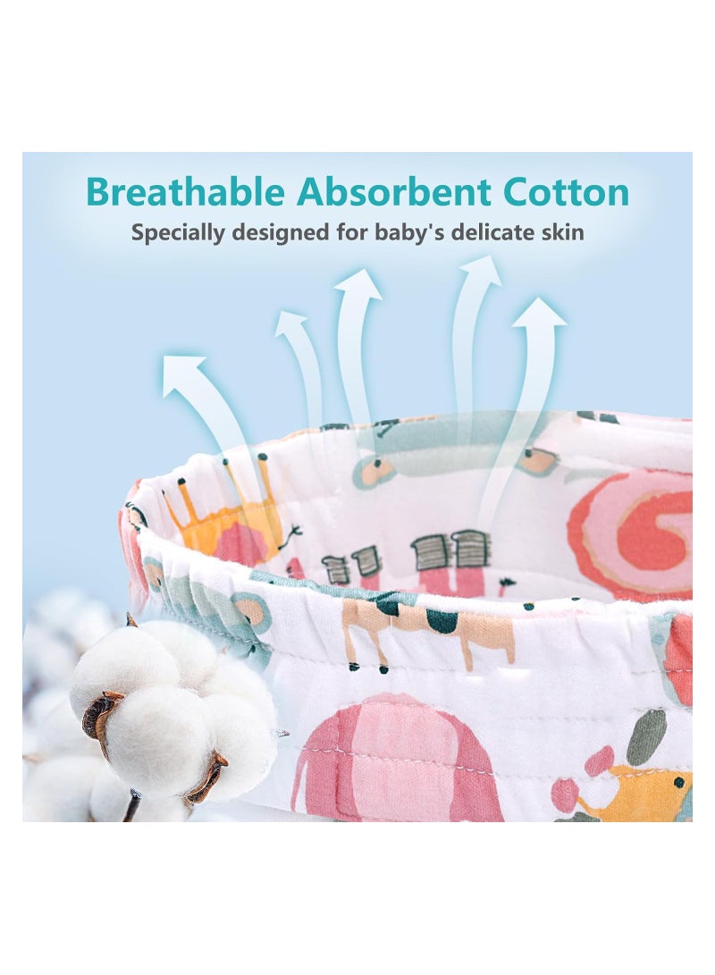 Baby Hernia Belt - Infant Hernia Support Brace for Single/Double Sided Pain Relief, Suitable for Children 0-4 Years with 4 Compression Pads, Belly Button Band Wrap. - Image 3