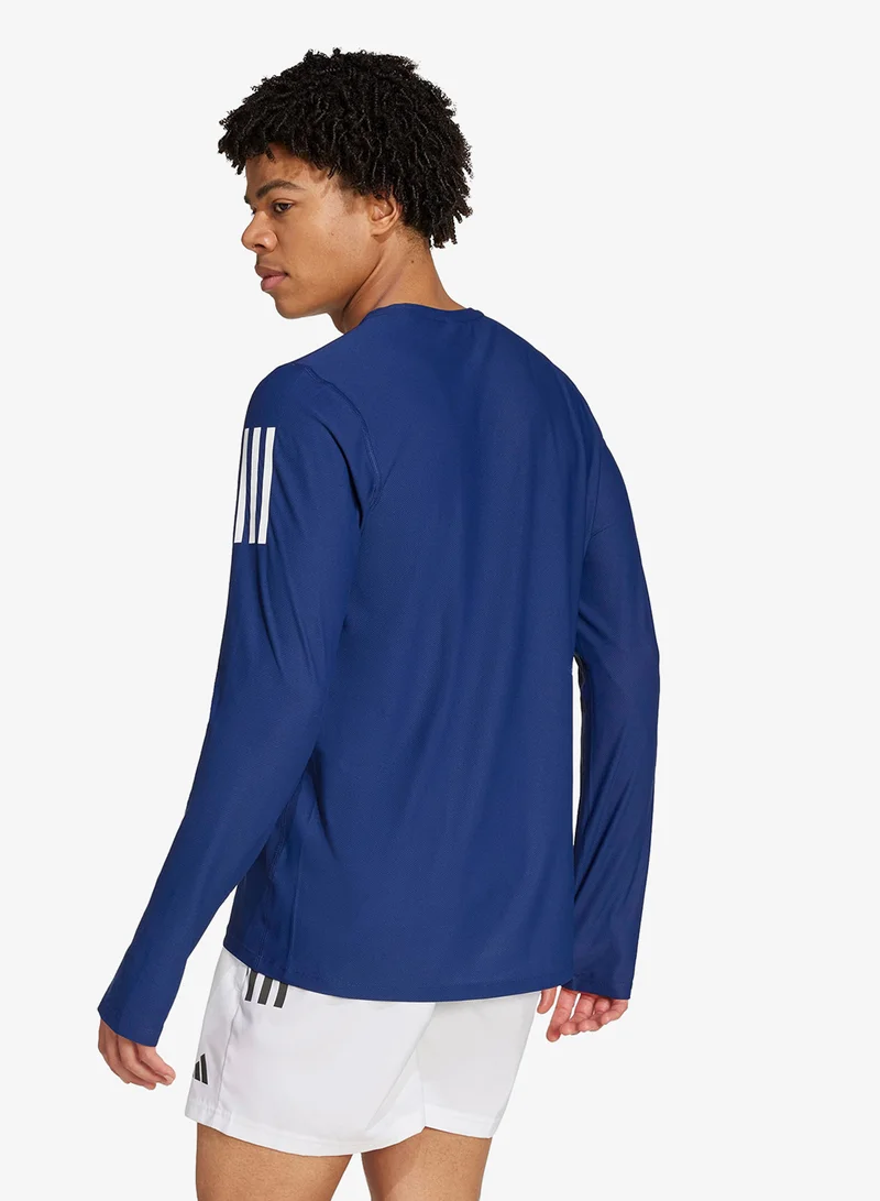 Adidas  Own The Run Long Sleeve Long-Sleeve Top for Men | Best Price UAE