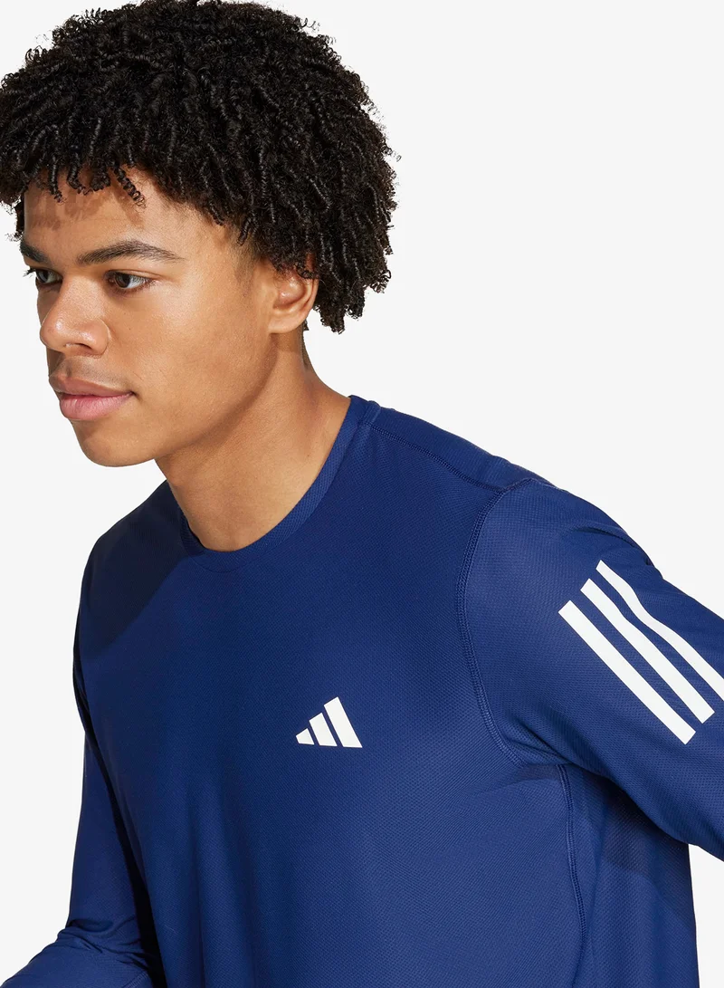 Adidas  Own The Run Long Sleeve Long-Sleeve Top for Men | Best Price UAE