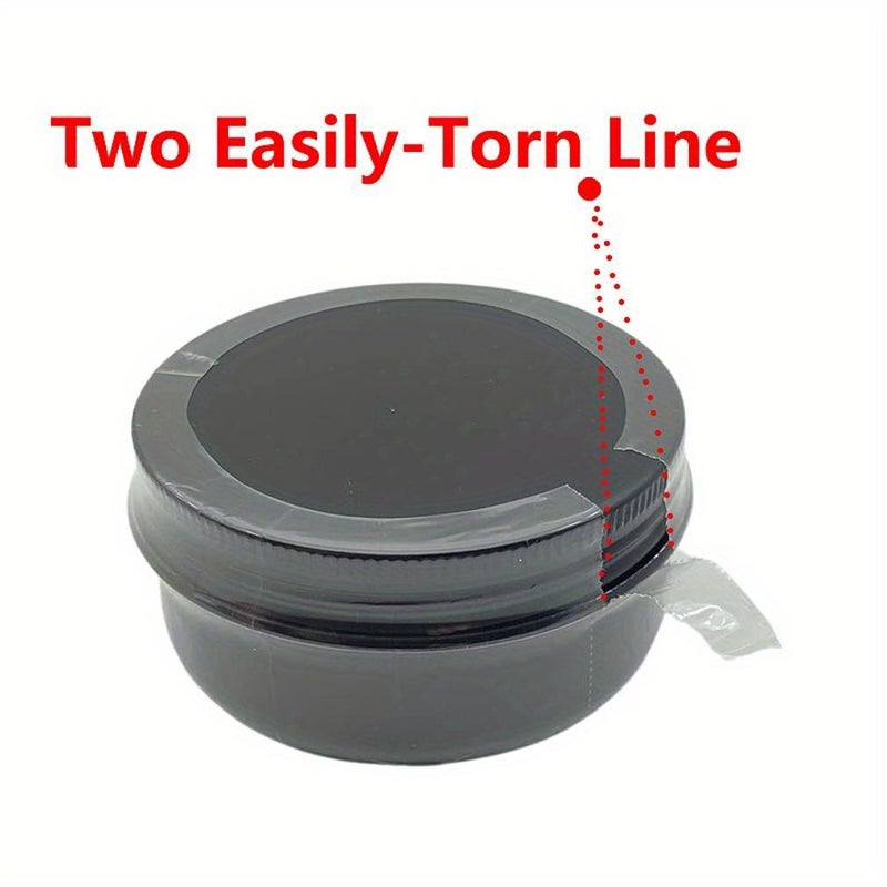 200pcs PVC Heat Shrink Wrap Film Compatible For Jars Small Bottles And Craft Items Durable Sealant Tape Shrink Packaging For 30g 1oz Jars Small Business Heat Shrinker Wrap - Image 4