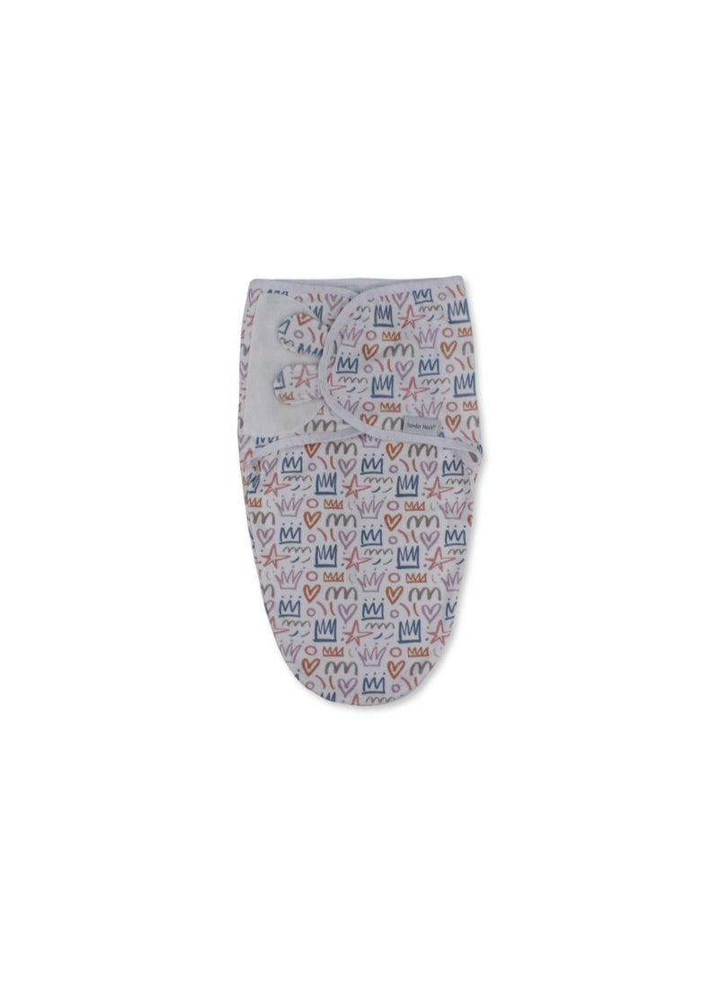 Petit bebe Cotton Baby Swaddle – Royalty Print - Image 2