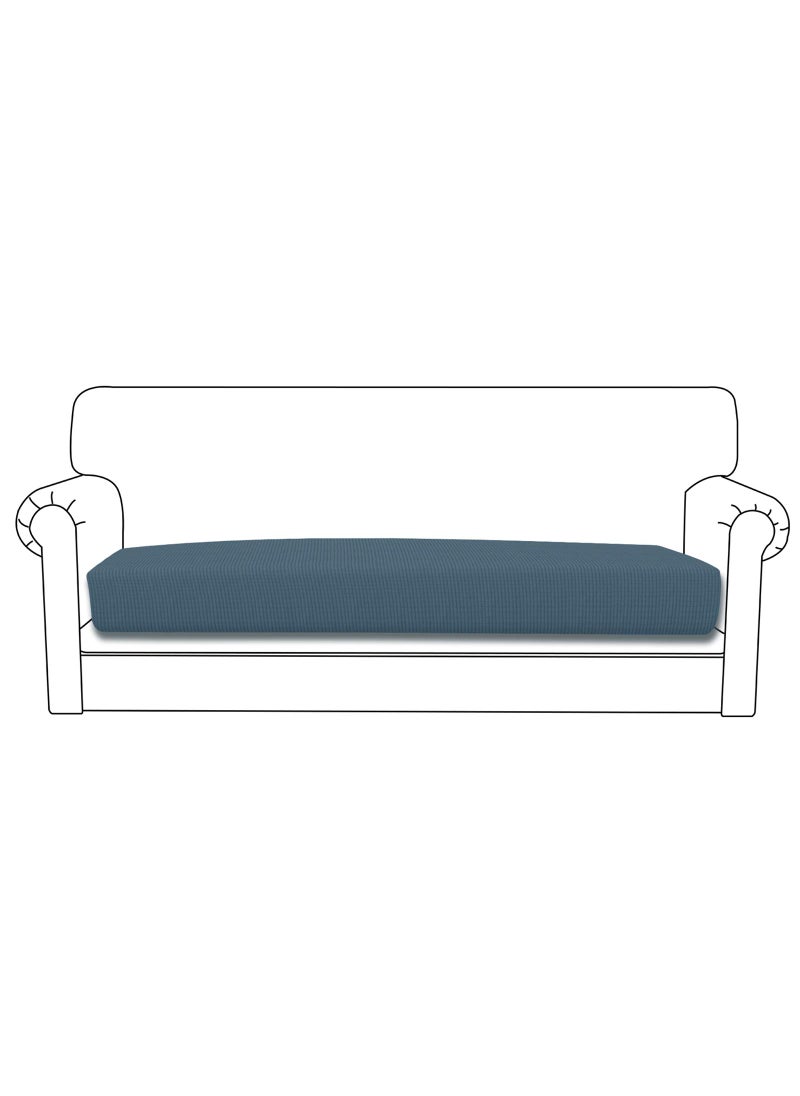 Easy-Going EasyGoing Stretch Cushion Cover Sofa Cushion Furniture Protector Sofa Seat Sofa Slipcover Sofa Cover Soft Flexibility with Elastic BottomSofa Cushion Bluestone 