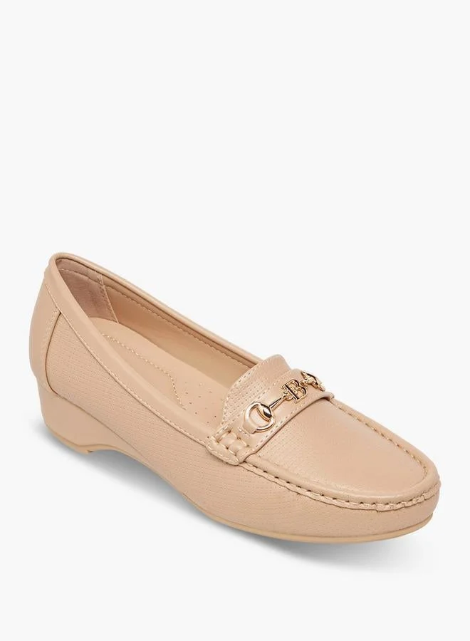 Flora Bella By Shoexpress Women Buckle Accent Loafers