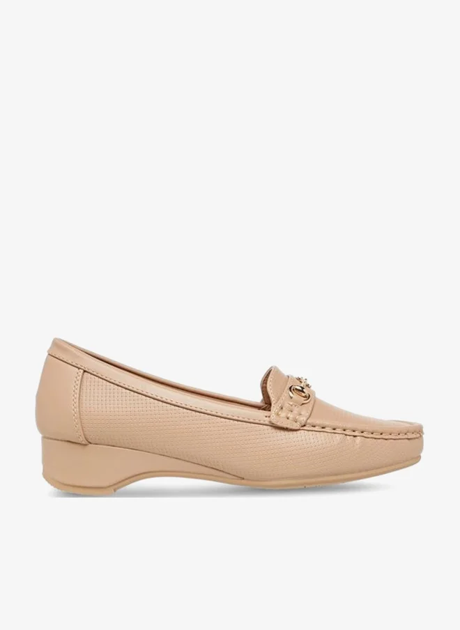Flora Bella Women Buckle Accent Loafers
