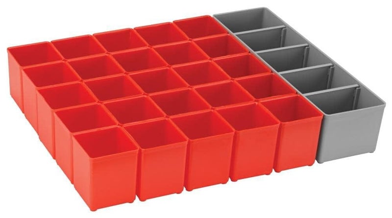 Bosch Bosch ORG72RED Organizer Set for iBOXX72 Part of Click and Go Mobile Transport System 30Piece BlueRed - Image 2
