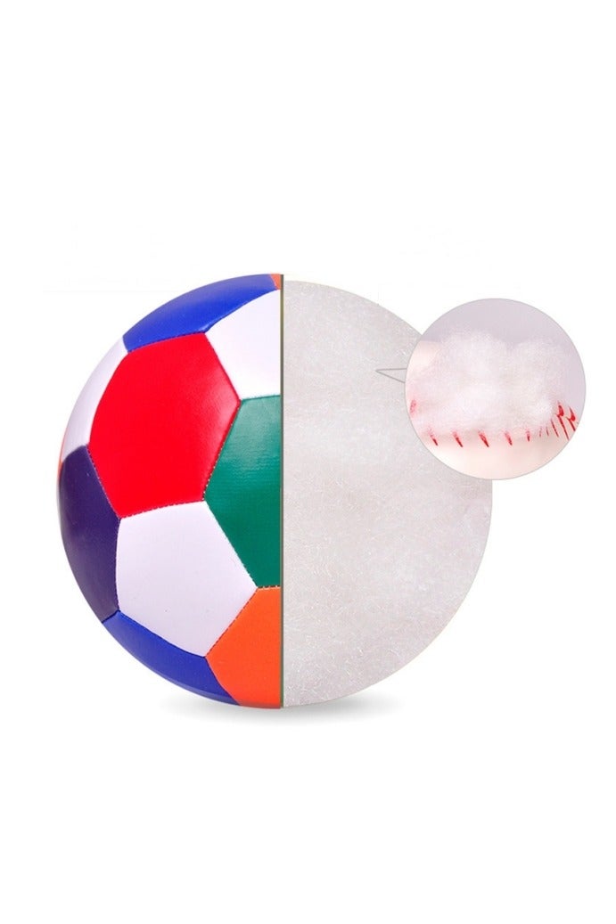 Multicolor Soft Indoor Soccer Ball for Toddlers, Safe Foam Ball for Kids to Kick and Play in The House - Image 2