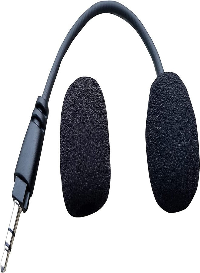TNE طقم TNE 2 من ميكروفون HS35 البديل | 2X ذراع ميكروفون قابل للفصل لأجهزة Corsair HS35 و HS45 PS4 Pro PS5 Xbox One X أجهزة الكمبيوتر PC سماعات الألعاب 3.5mm جاك إلغاء الضوضاء - Image 5