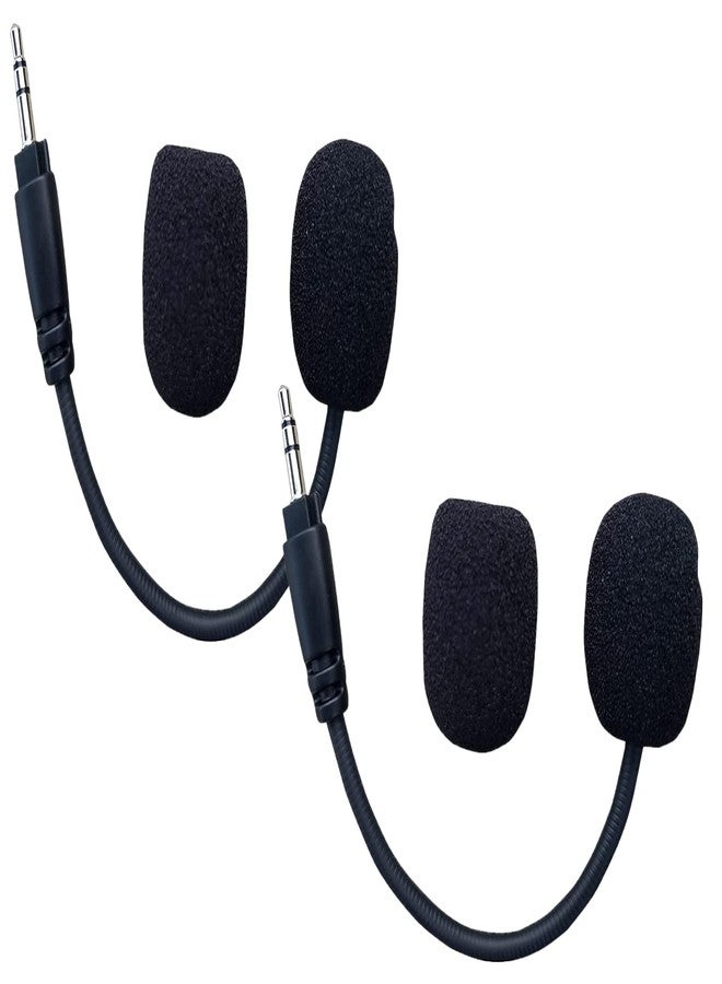 TNE طقم TNE 2 من ميكروفون HS35 البديل | 2X ذراع ميكروفون قابل للفصل لأجهزة Corsair HS35 و HS45 PS4 Pro PS5 Xbox One X أجهزة الكمبيوتر PC سماعات الألعاب 3.5mm جاك إلغاء الضوضاء - Image 1