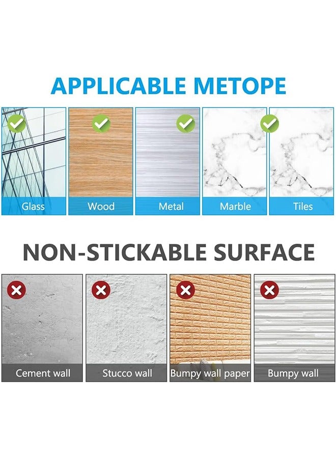 Picture Hooks, 12 Pcs Self-Adhesive Sticky Hooks for Hanging Pictures, Adhesive Hooks Without Nails Heavy Duty for Living Room, Bedroom, Bathroom, Picture Hangers for Glass, Frames, Mirrors  - Image 2