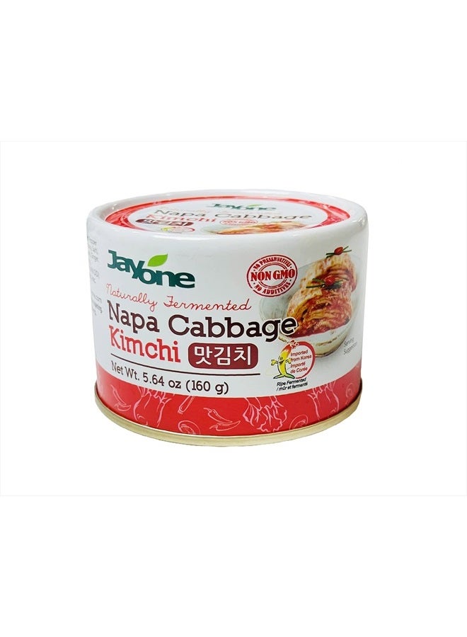 Jayone كيمتشي كوري معلب، كيمتشي من ملفوف نابا، مخمر طبيعياً، غير معدّل وراثياً، بدون مواد حافظة، بدون إضافات - (5.64 أونصة) - Image 1