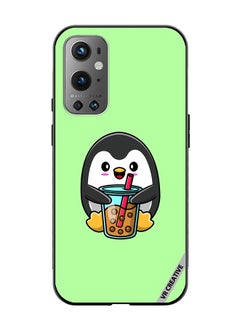 Protective Case Cover For OnePlus 9 Pro Penguin Cola Design Multicolour