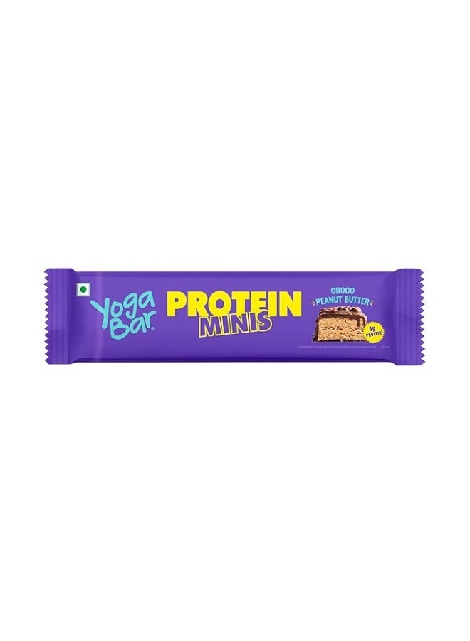 Yogabar Yoga Bar Protein Minis Combo | Choco Peanut Butter + Coffee Crush | High Protein Snack Bars | 24 Pieces Each | 86g Protein per Pack | Healthy Snack | New Launch - Image 2