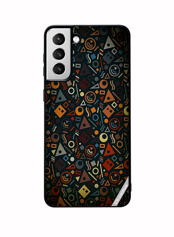 VR CREATIVE Protective Case Cover For Samsung Galaxy S22 Plus 5G Maxin Pattern Design Multicolour - Image 1