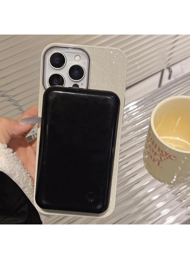 S-TOP Case For iPhone 16 Glitter MagSafe Thin Circle TPU Phone Case - Image 4