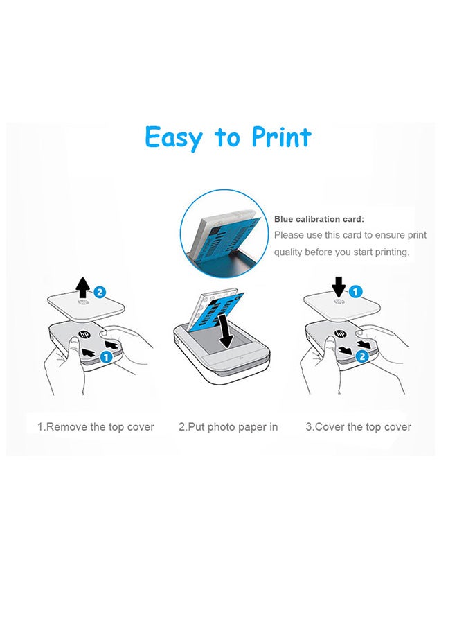 HP Zink Sticky Backed Photo Paper,2x3 inch,50 Sheets - Image 4