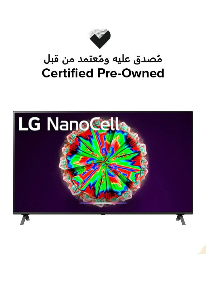 LG Certified Pre Owned -  86-Inch NanoCell Smart TV 4K 86NANO90 Black - Image 1