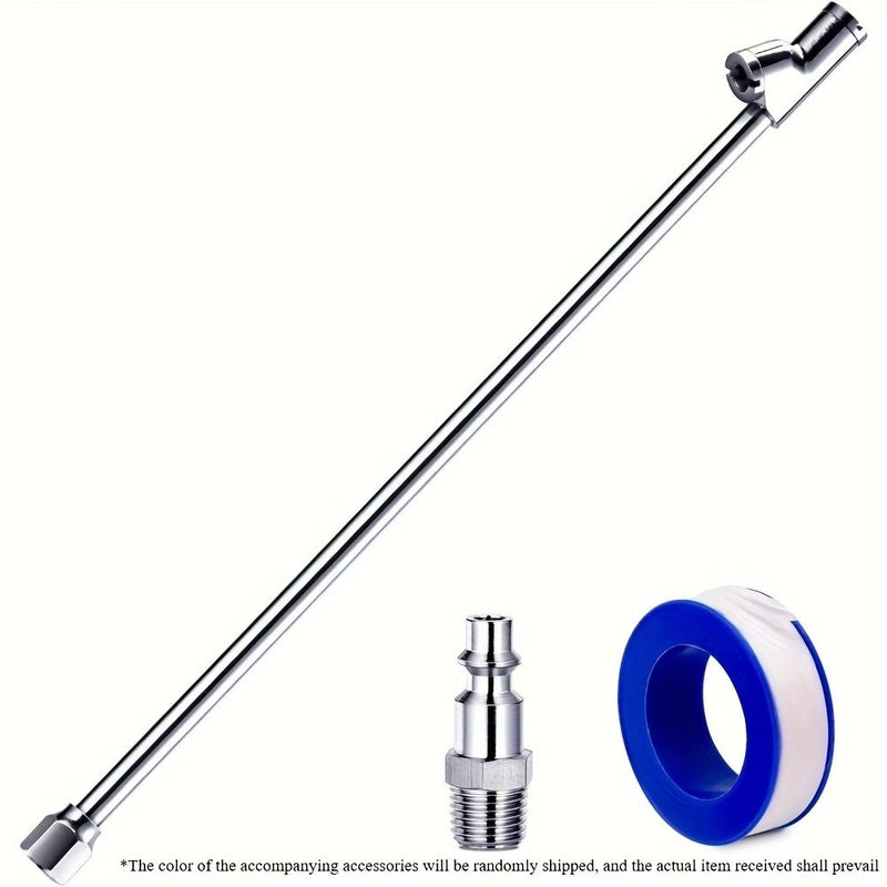 13.8 Inch Dual Head Air Chuck Set 1 Set 2 Way Tire Inflator for Truck RV - Image 1