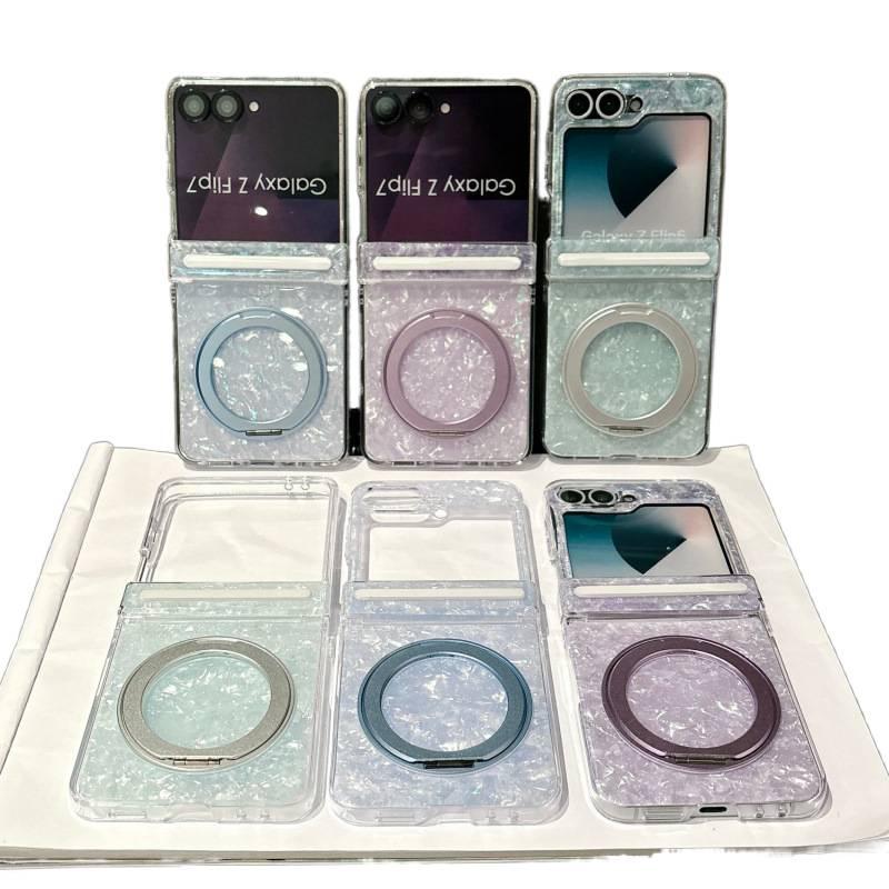 Case , Cover for Samsung Galaxy Z Flip 7 , Purple for Daily Use - Image 2
