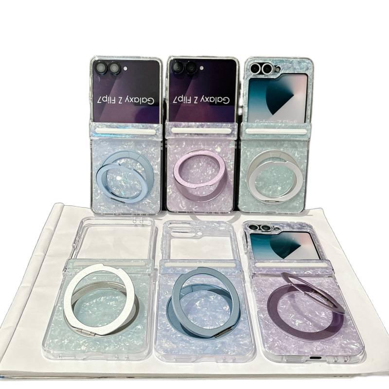 Case , Cover for Samsung Galaxy Z Flip 7 , Purple for Daily Use - Image 3