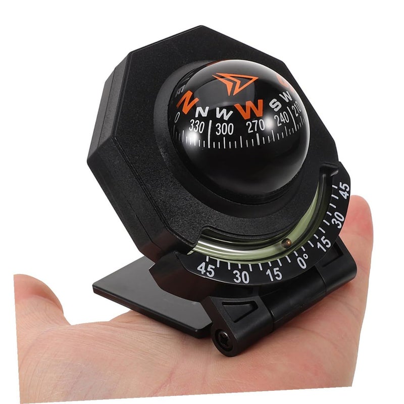 High Precision Vehicle Mount Compass And Inclinometer Ball 2pcs For Car Boat Interior Dashboard Navigation - Image 4