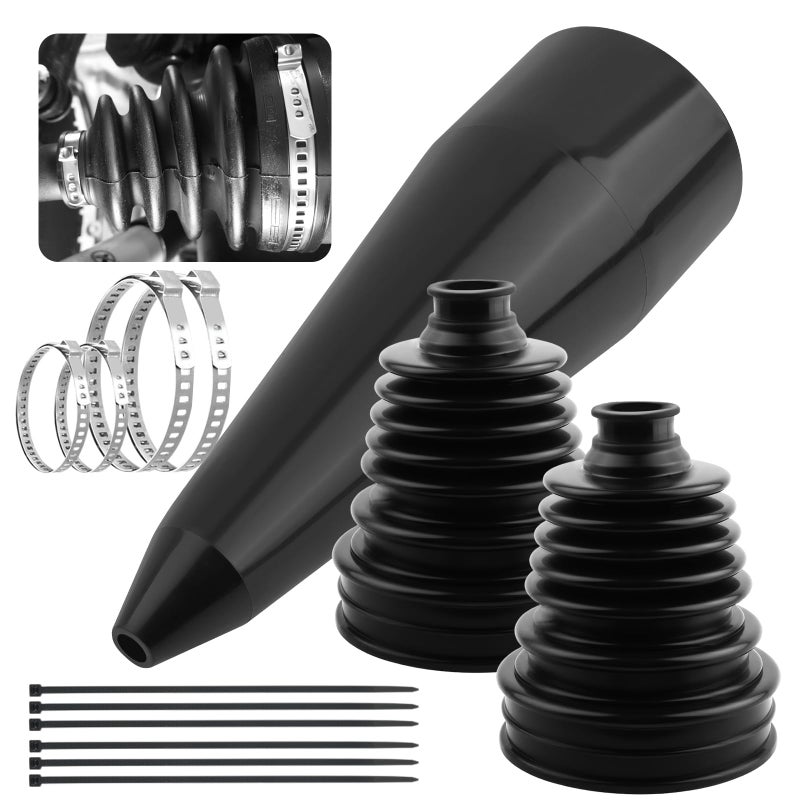Aokdom CV Boot Repair Kit,Water&Dust Resistant CV Axle Boot Repair Kit with CVs Boots Clamps & Expander Tool,Professional CVs Joint Boots Kits for Calibers 3.56",2.96",2.46" - Image 1