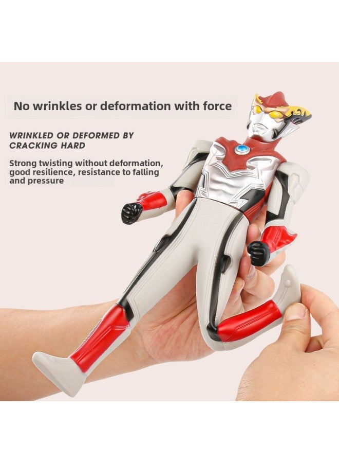 13cm Altman Soft Rubber Drop Not Bad Vinyl Doll Scenic Spot Stall Toys Boys Children's Toys-Colour:13steel Samurai - Image 3