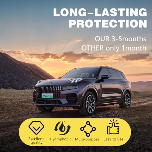 EOIRULA 2PCS Titanium Ceramic Wax Cream, Strong Protection Car Coating Polishing Wax, Auto Car Scratch Repair Remover Paste, Polish Vehicle Paint Care, Lasting Protection Mild Formula Polish With Sponge - Image 2