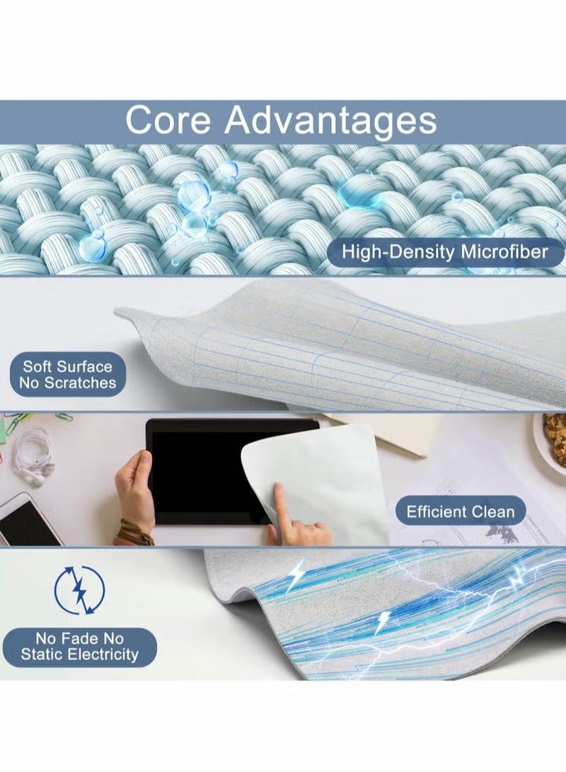 Polishing Cloth for Apple 2022, Soft Nonabrasive Material Polish Cleaning Cloth for Electronic Screens Compatible with iPhone,iWatch,iPad,MacBook (2-Pack)  - Image 5