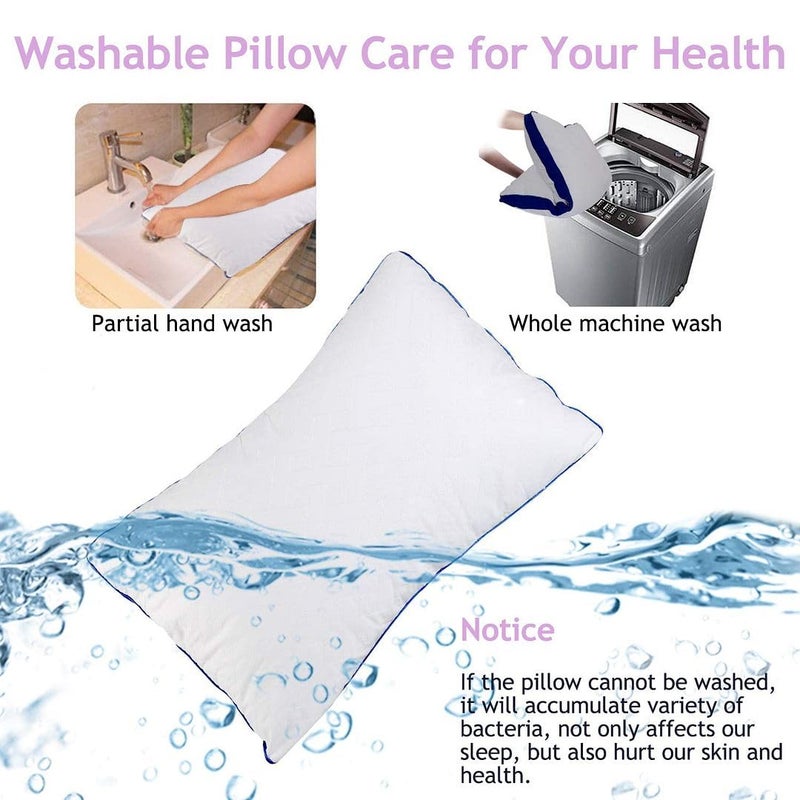 MoonRest Round Pillow Insert Hypoallergenic Polyester Form Stuffer-%100 Cotton Blend Covering for Sofa Sham, Decorative Pillow, Cushion and Bed - 11 Inch Diameter - Image 4