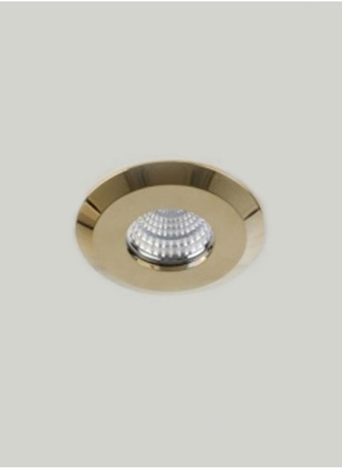 فريم سبوت لايت المنيوم دائري 5 سم ذهبي NC1857R
