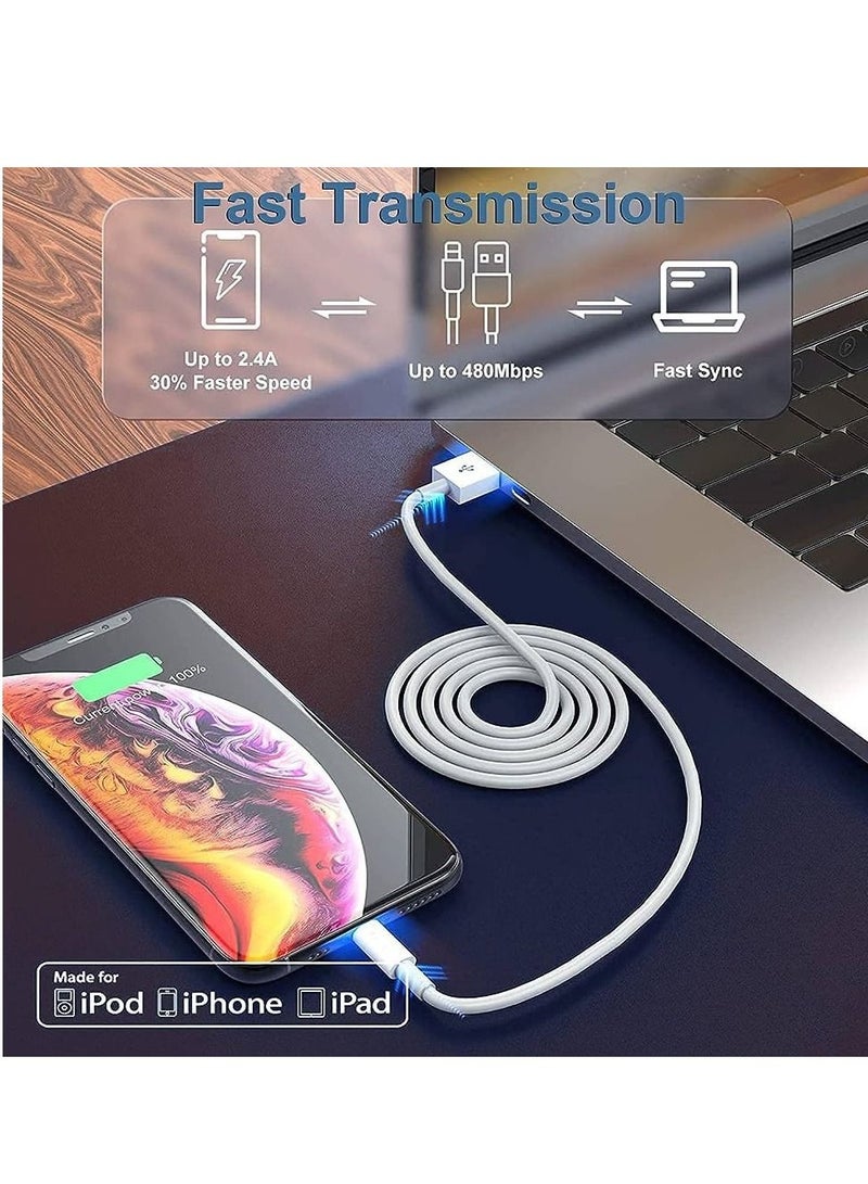 سيلي كابل USB-A إلى Lightning، 12 واط، 2 متر - Image 2