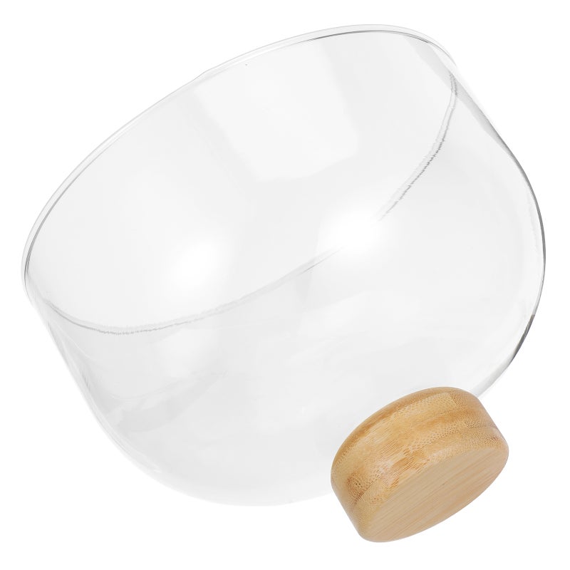 Cake Stand With Dome: Covered Dessert Tray For Wedding Party - Elegant Cake Plate With Cover For Indoor And Outdoor Celebrations - Image 1