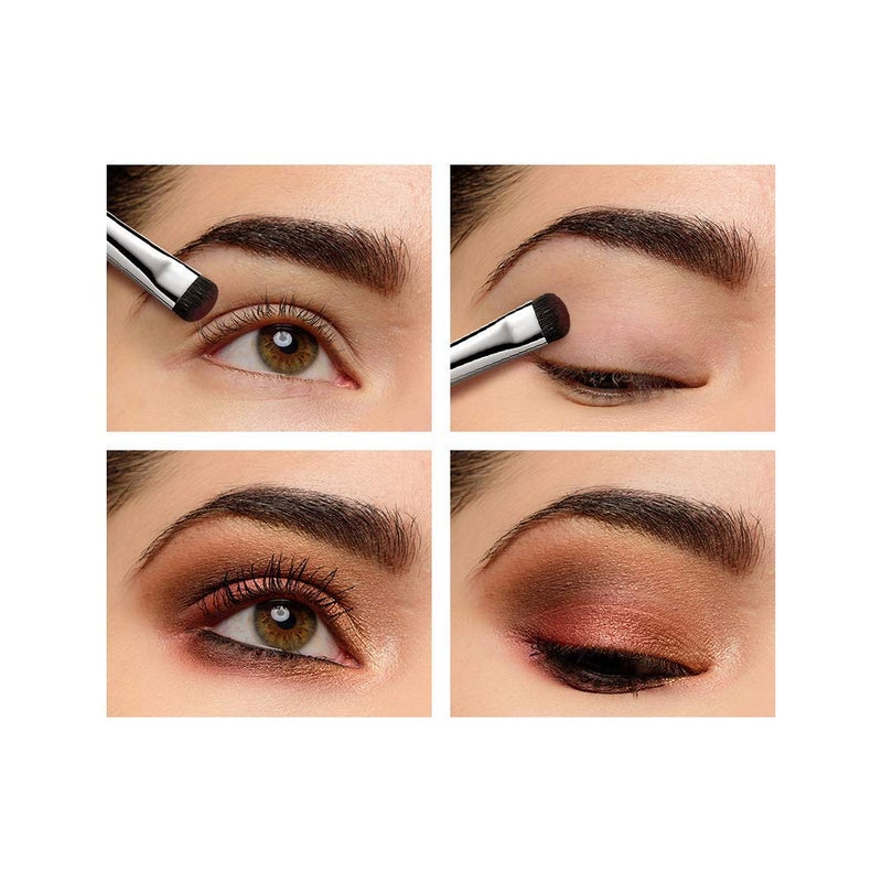 EIGSHOW Eyeshadow Smudge Brush, EIGSHOW Short Shader Precision Makeup Brush High-End for Creasing & Cat Eye Makeup, Premium Quality, Cruelty-Free (E806) - Image 3