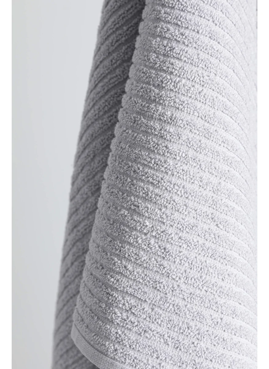 Favora Ekol 2-Pack Hand and Face Towel 50x90 - Gray