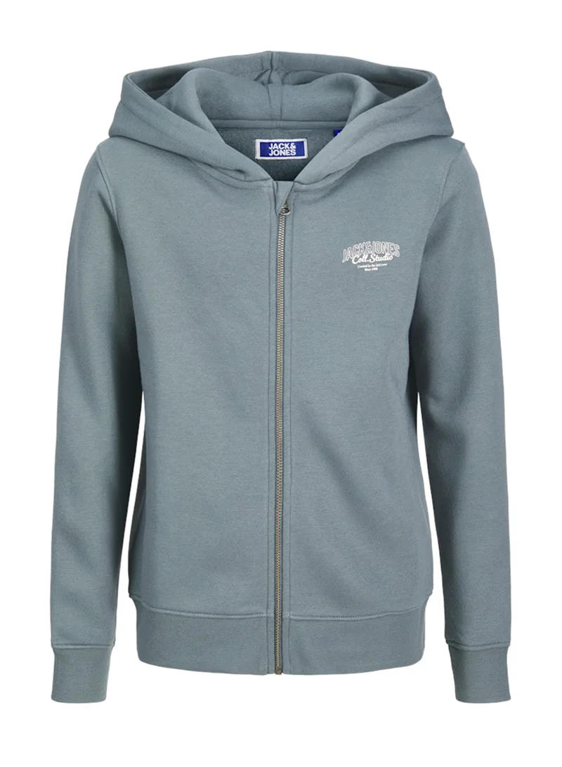 Jack & Jones Junior Kids Jjmakoto Sweat Zip Hoodie