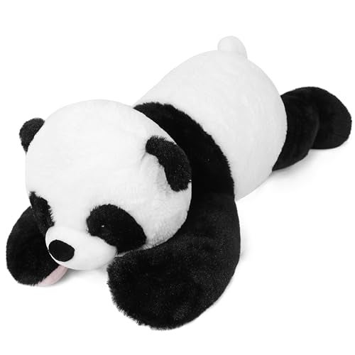 Wepop 5lb Weighted Stuffed Animals 24in Big Panda Plush Cute Soft Plushie Pillows for Adults Boys Girls - Image 1