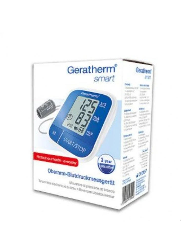 Geratherm Smart blood pressure monitor, for the upper arm, with a large digital screen, from HT Medical - Image 2