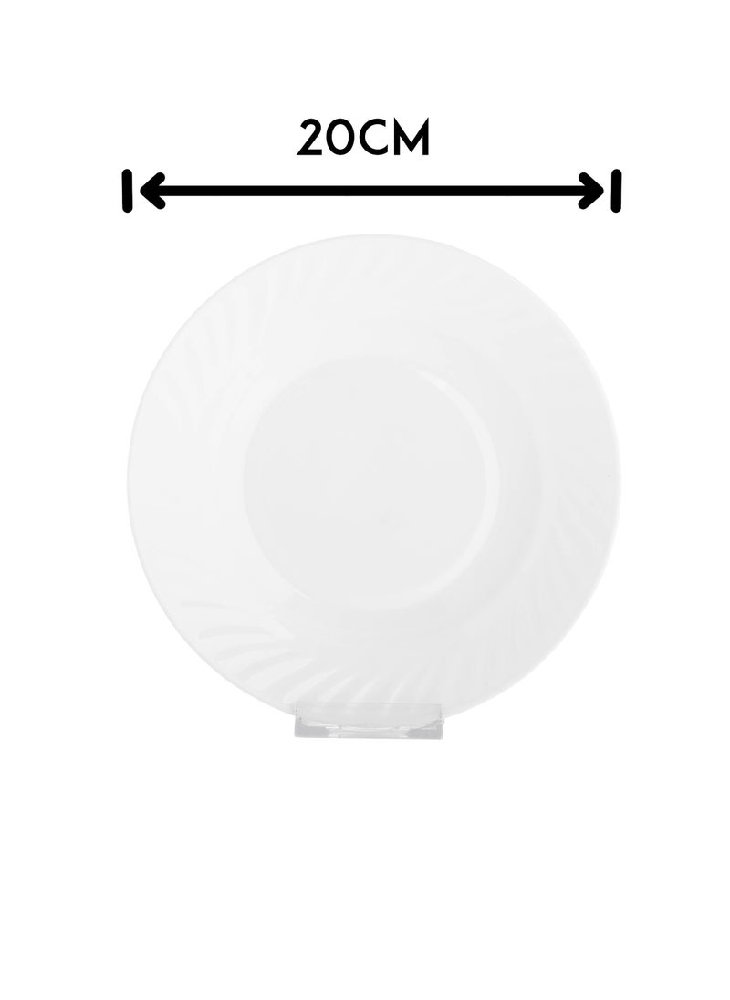 صحن غويط أركوبال عدد 6 قطعة اللون أبيض سادة مقاس 20 سم - pzsku/Z73BC02EC953458AE1200Z/45/_/1732454671/42af8493-9507-4557-ba2b-f2a2525e080e