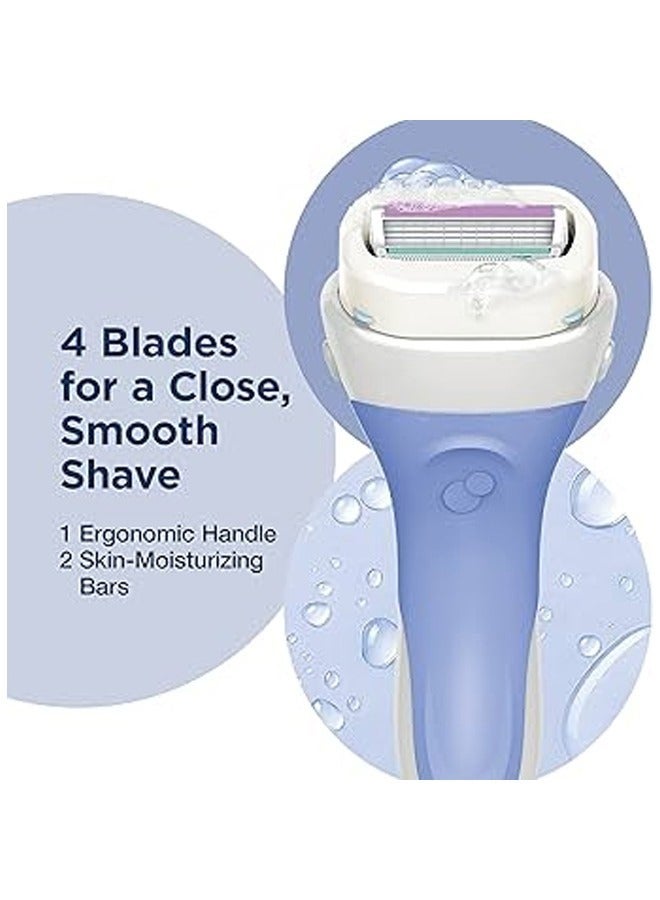 schick Intuition Pure Nourishment razor blades for women with original cocoa butter organil - Image 3