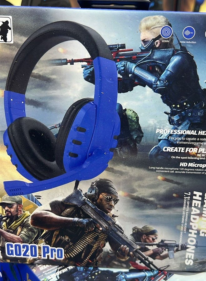 جايمنغ سماعة رأس للألعاب PC-4 لأجهزة HP/PC/LAPTOP - Image 2